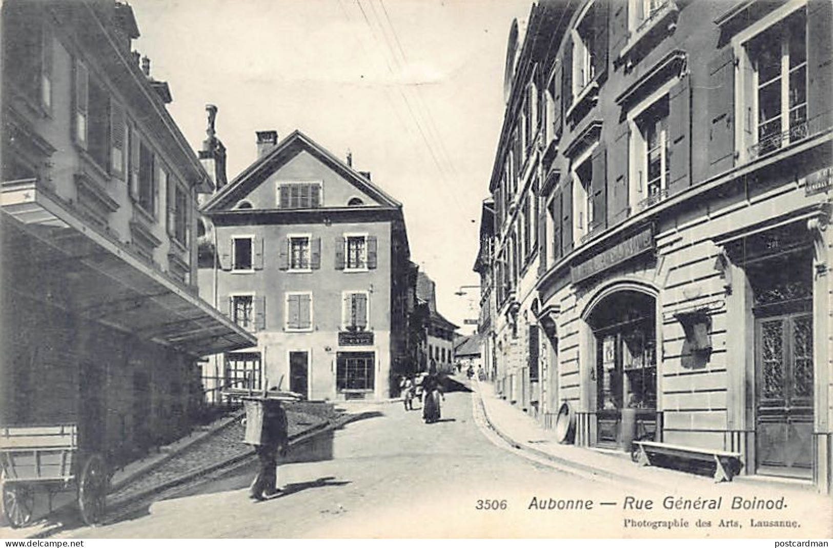 Suisse - AUBONNE (VD) Rue Général Boinod - Ed. Photographie des Arts 3506
