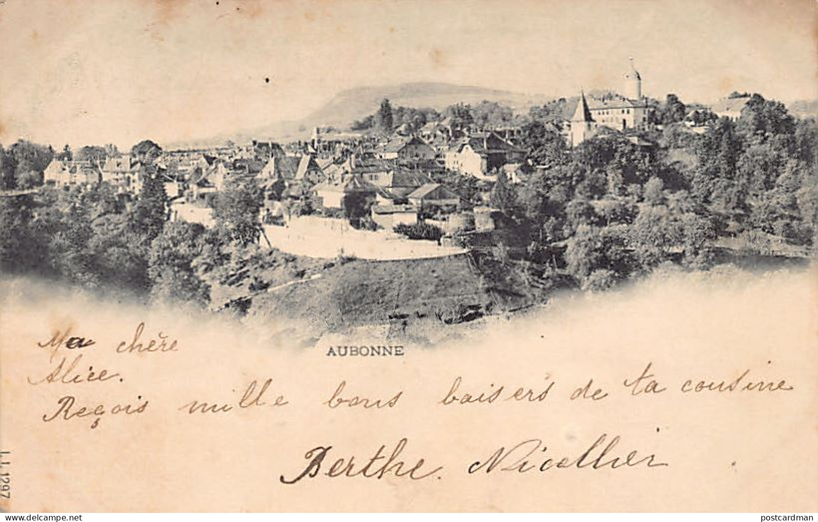 Suisse - AUBONNE (VD) Vue générale - Ed. LL. 1297