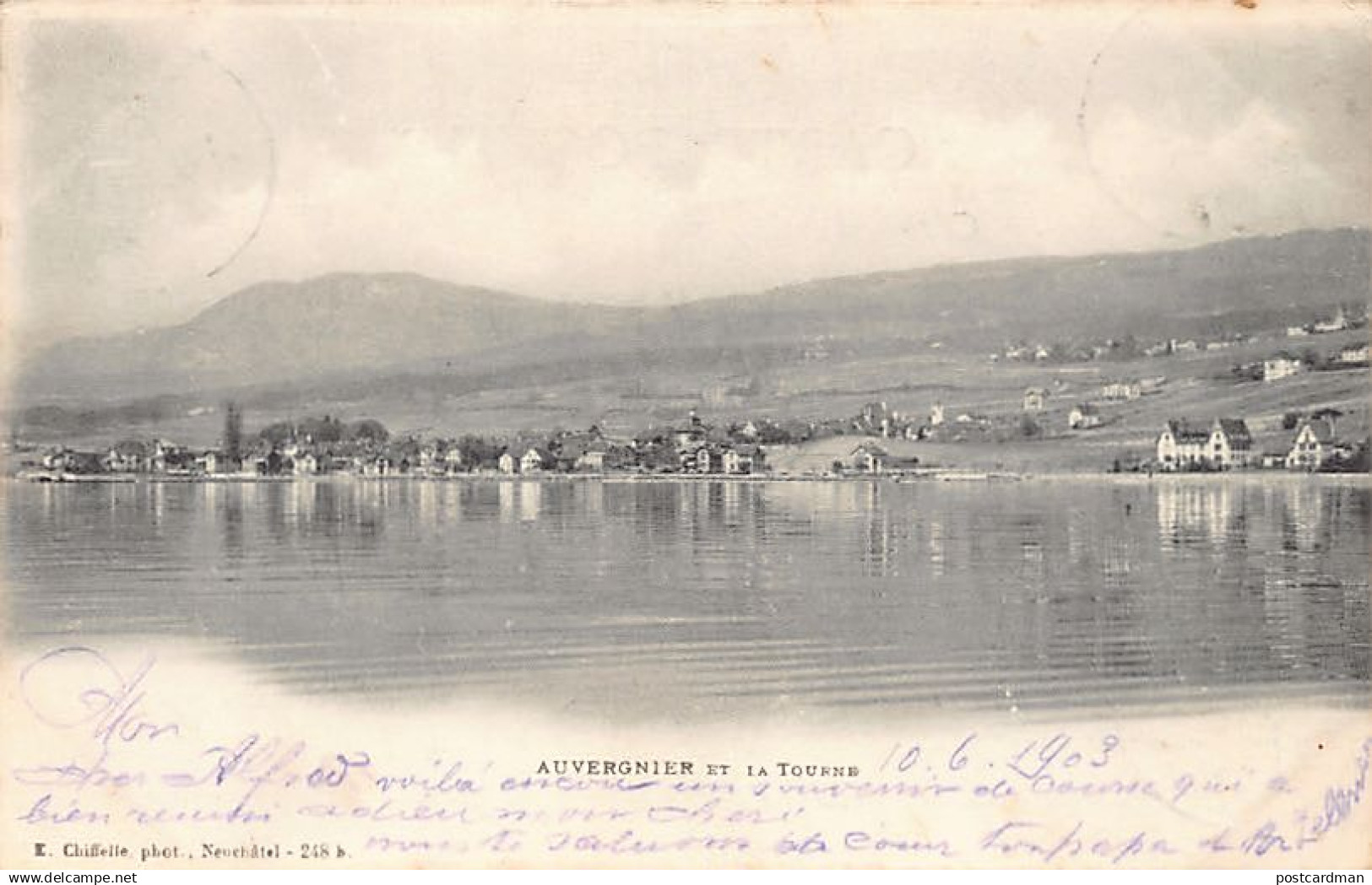 Suisse - AUVERNIER (NE) La Tourne - Ed. E. Chiffelle 248