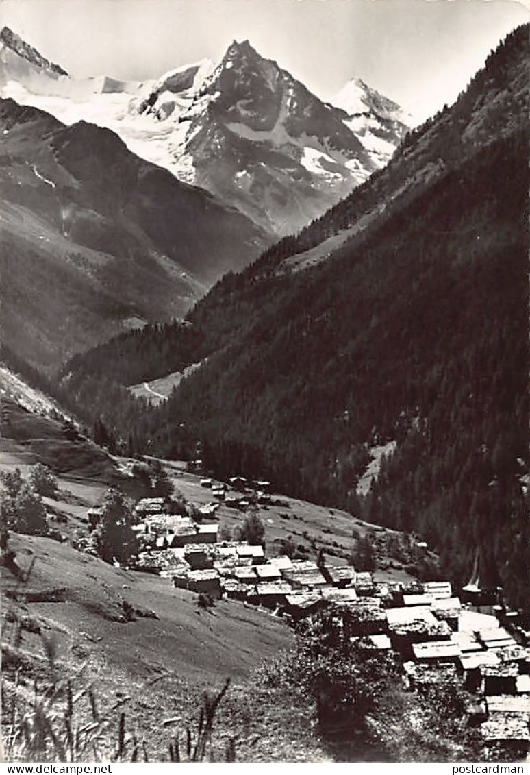 Suisse - AYER (VS) Val d'Anniviers - FORMAT DE LA CARTE POSTALE 15 cm x 10 cm