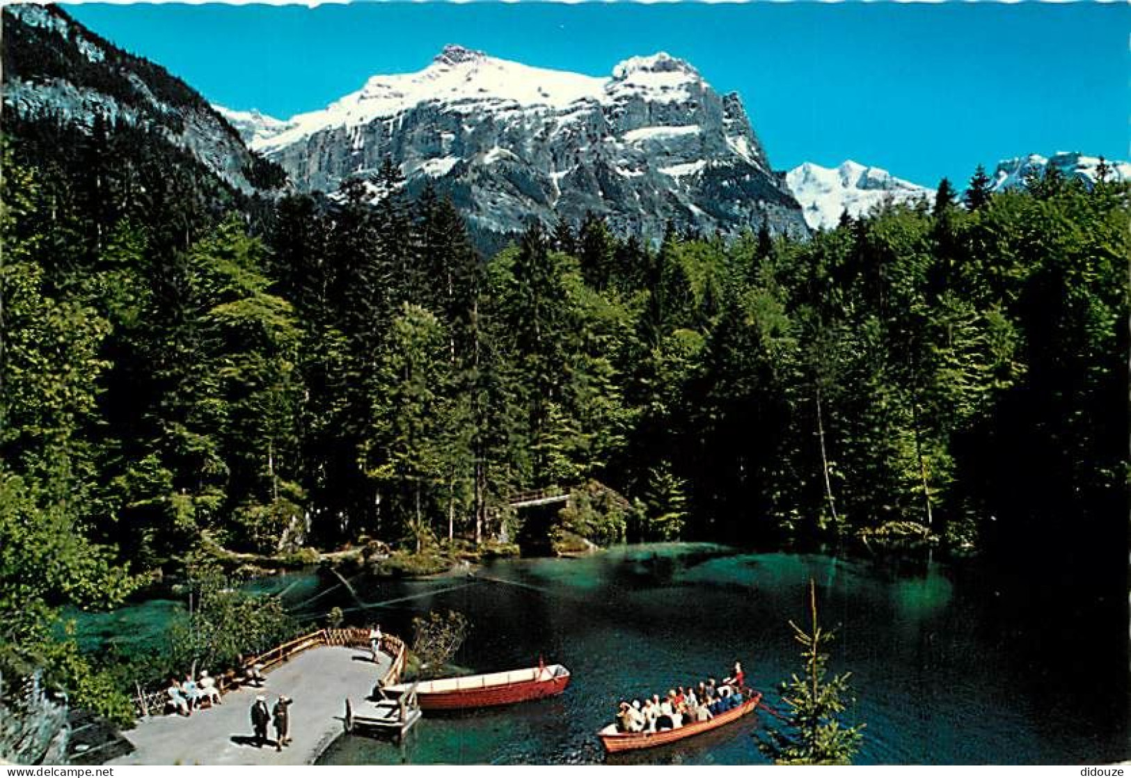 Suisse - BE Berne - Blausee - Blausee im Kandertal - Zahlershorn-Birre und Doldenhôrner - CPM - Carte Neuve - Voir Scans