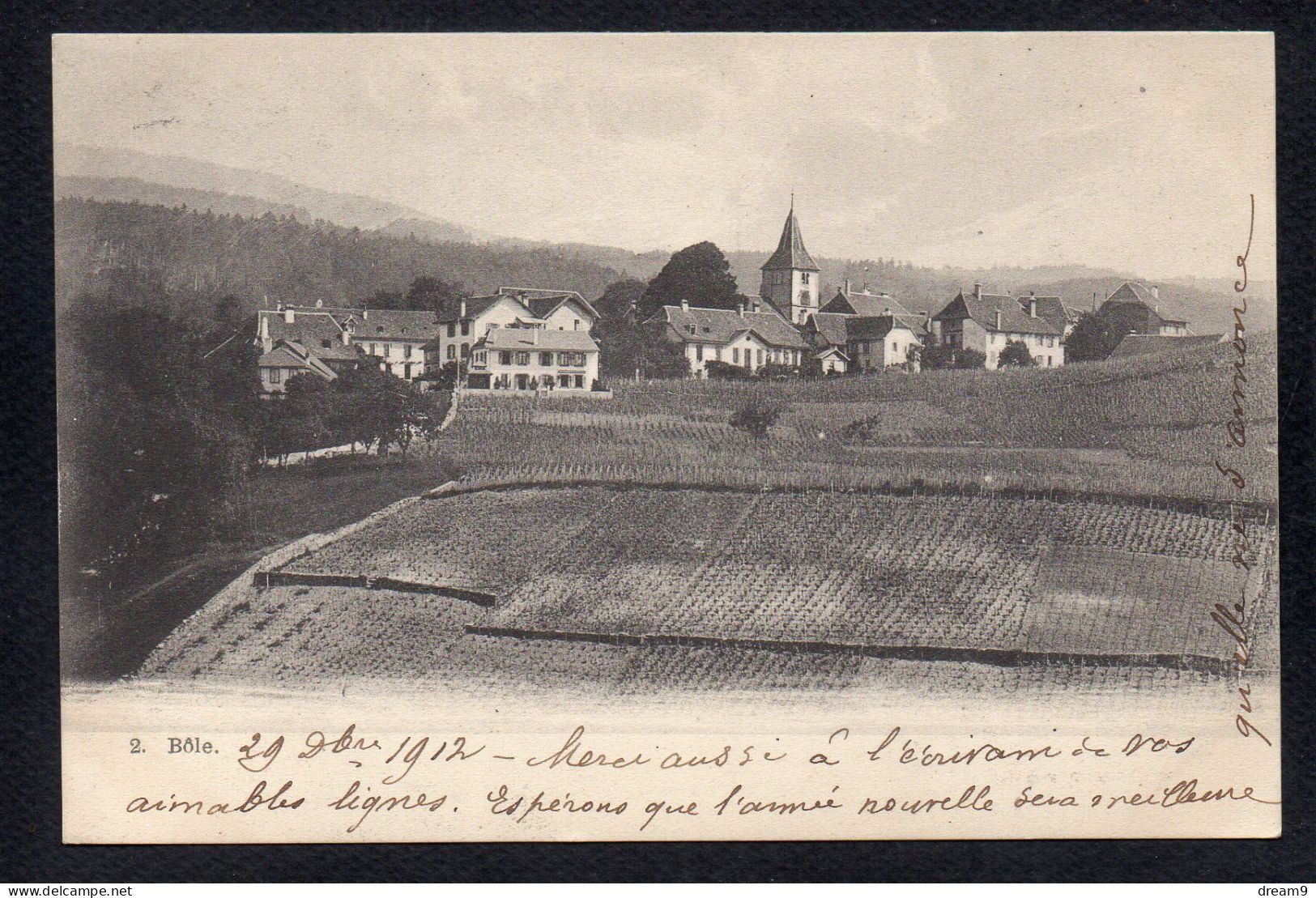 SUISSE - BOLE - Une Vue