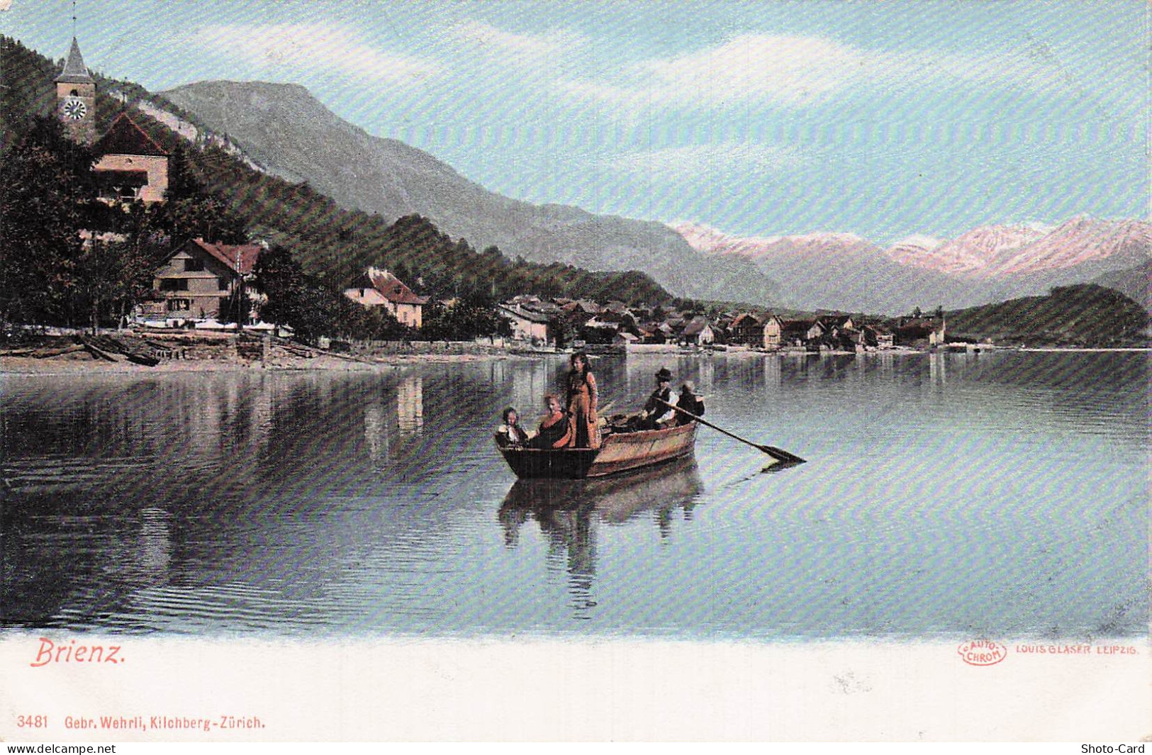 SUISSE BRIENZ LAC DE BRIENZ