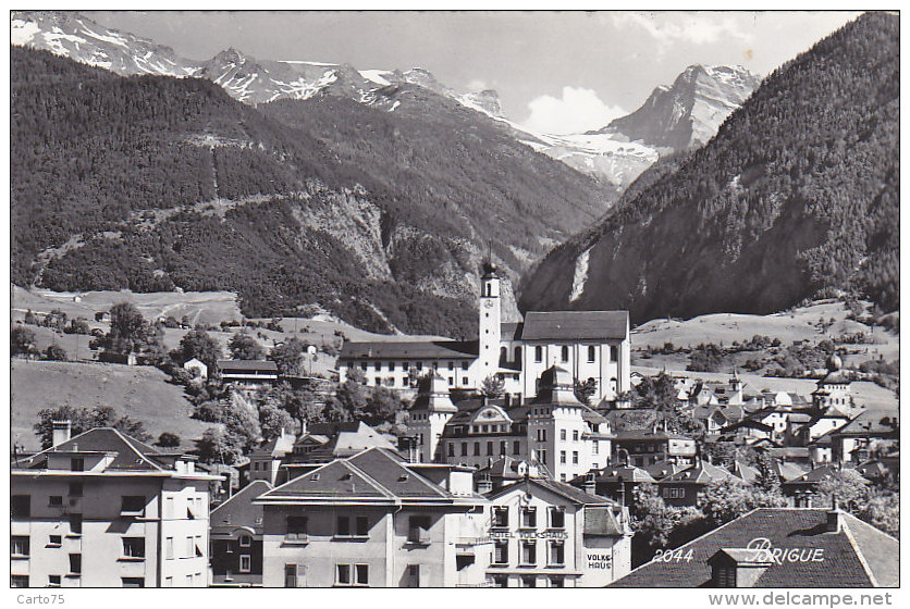 Suisse - Brigue Brig - Ville