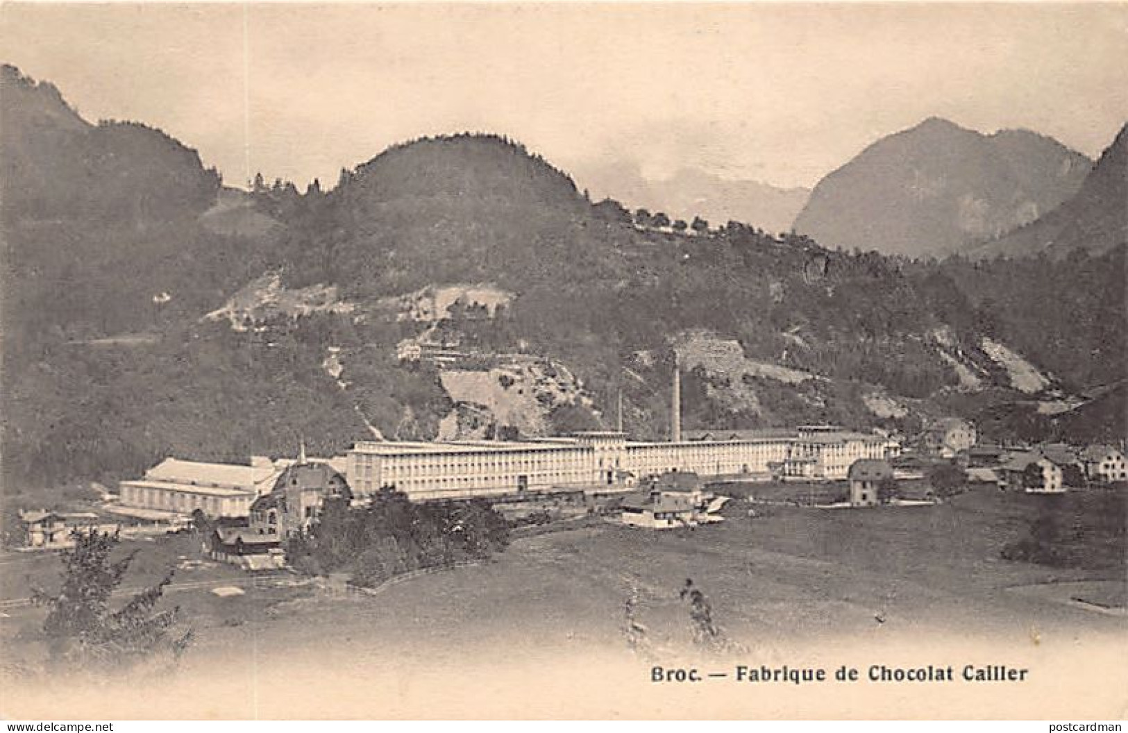 Suisse - BROC (FR) Fabrique de chocolat Cailler - Ed. P.A.G. 502
