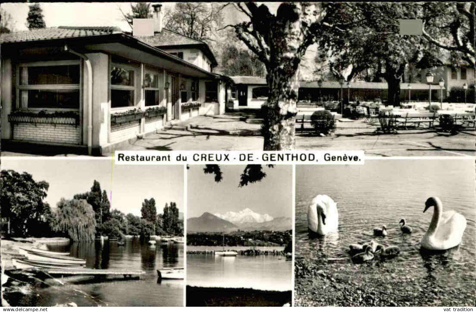 SUISSE - Carte postale de Genève - Restaurant  du Creux de Genthod - L 158589