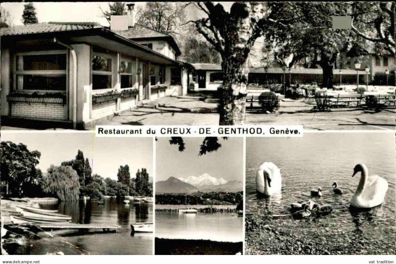 SUISSE - Carte postale de Genève - Restaurant  du Creux de Genthod - L 158589