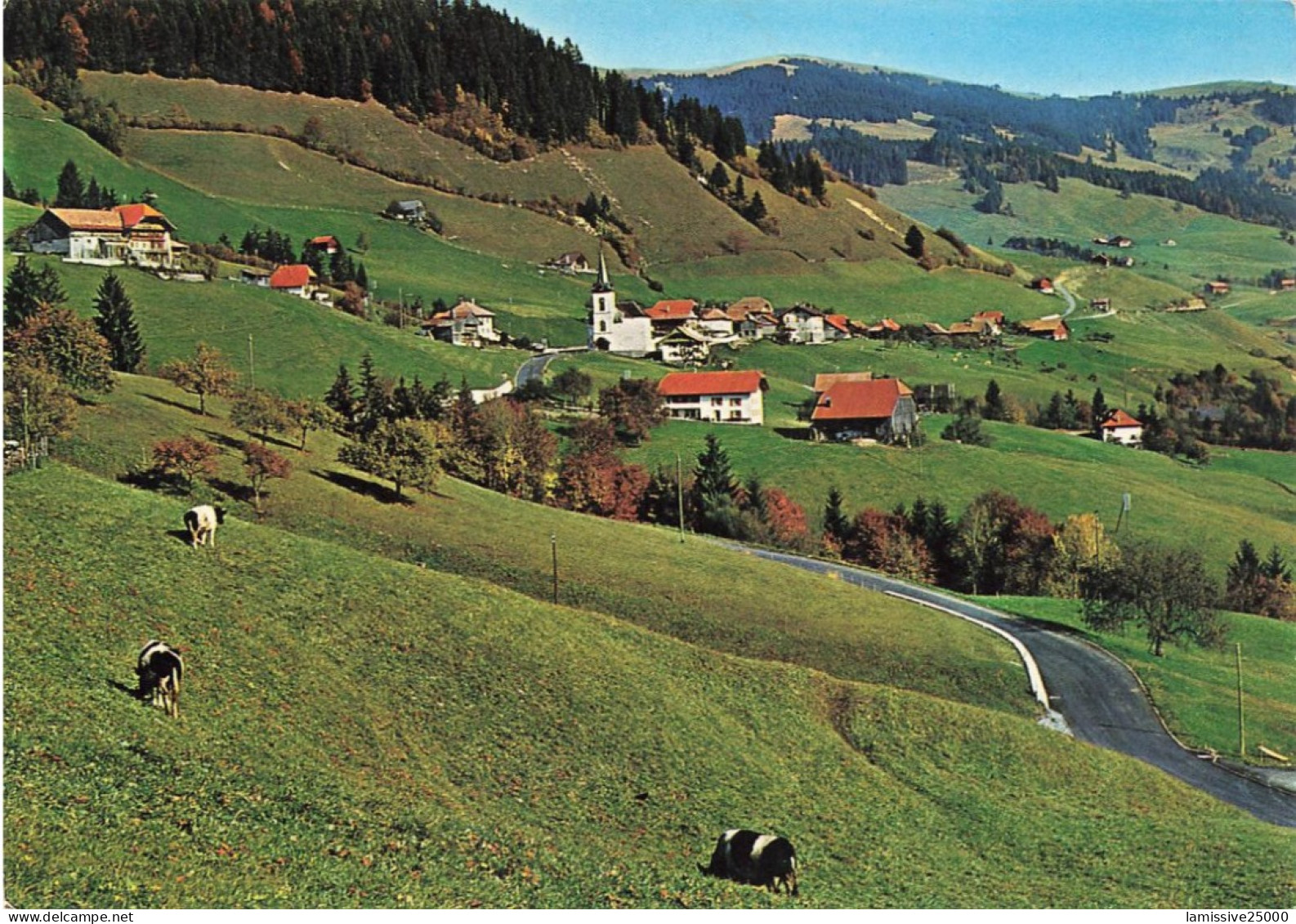 SUISSE cerniat vue générale