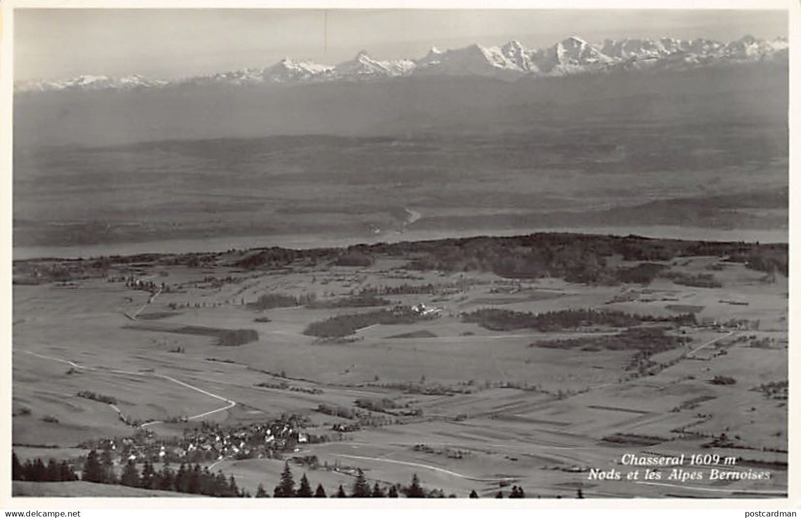 Suisse - CHASSERAL (BE) Nods et les Alpes Bernoises - Ed. J. Schaja 46