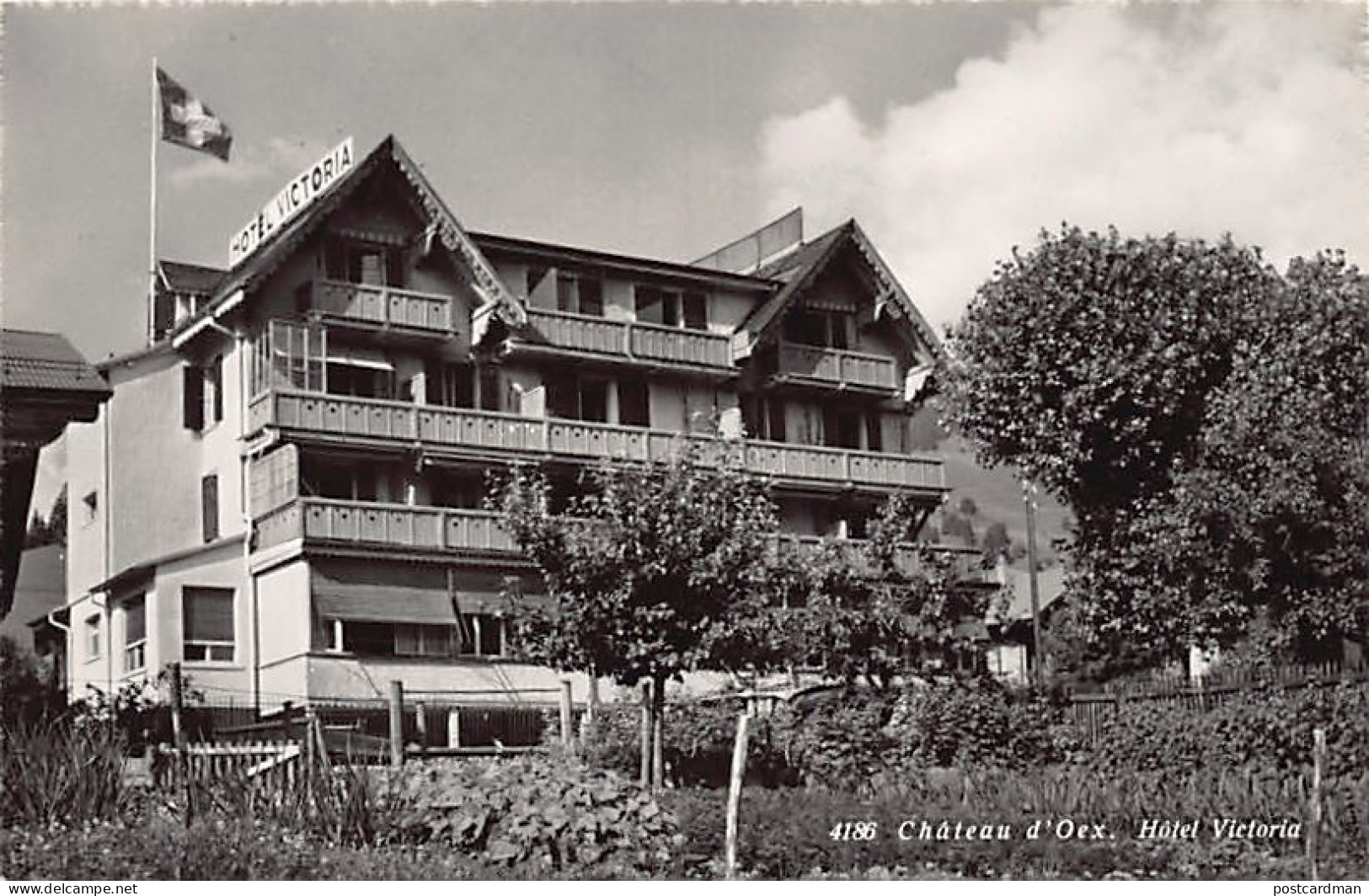 Suisse - CHÂTEAU D'OEX (VD) Hôtel Victoria - Ed. Sartori 4186