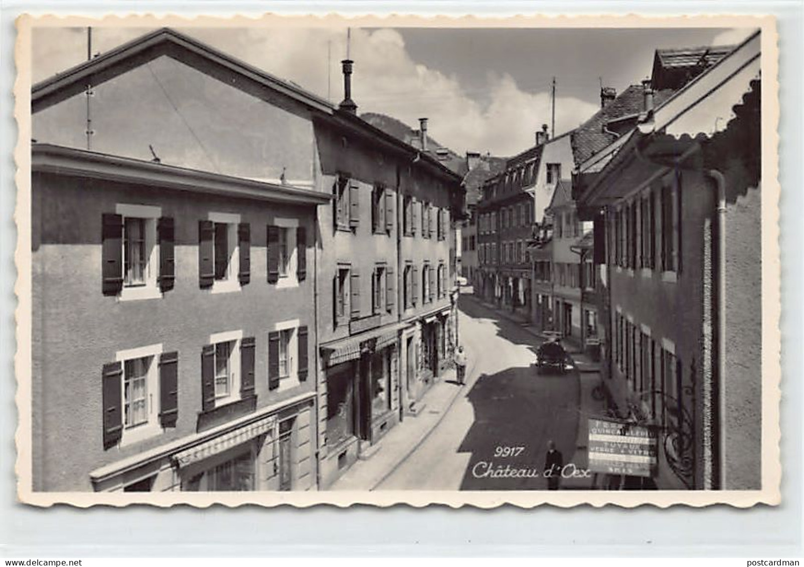 Suisse - CHÂTEAU-D'ŒX (VD) Rue principale - Quincaillerie - Ed. Perrochet 9917