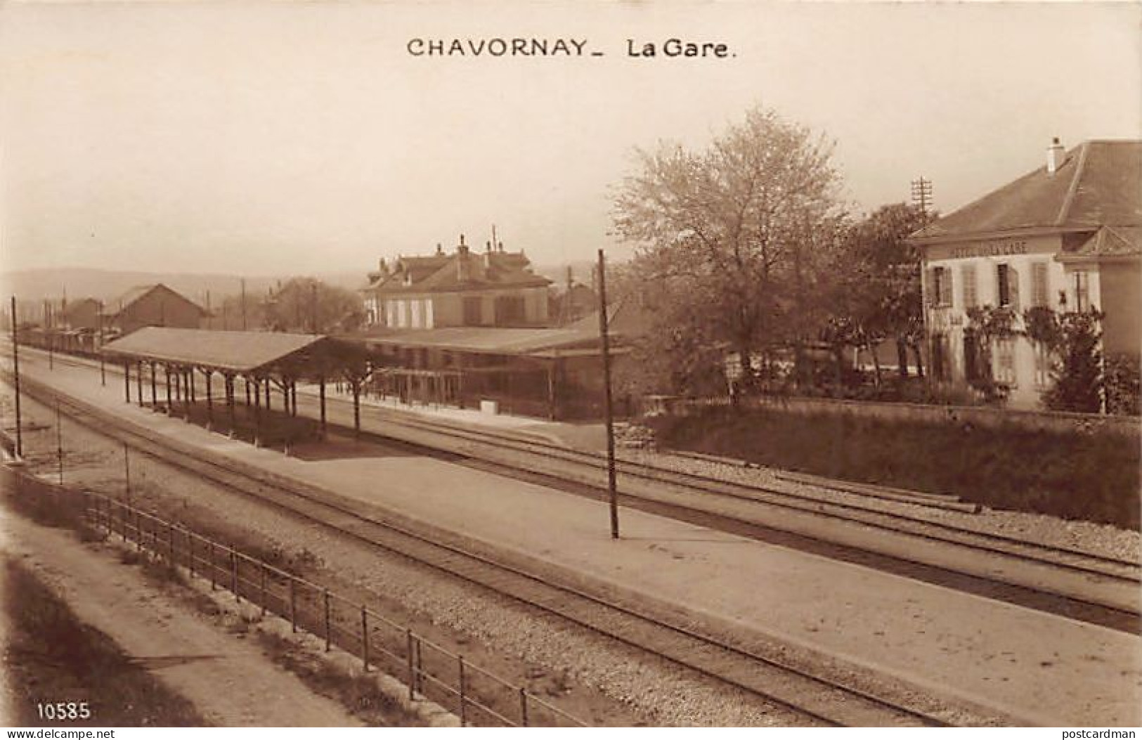 Suisse - CHAVORNAY (VD) La Gare - Ed. Perrochet-Matile 10585