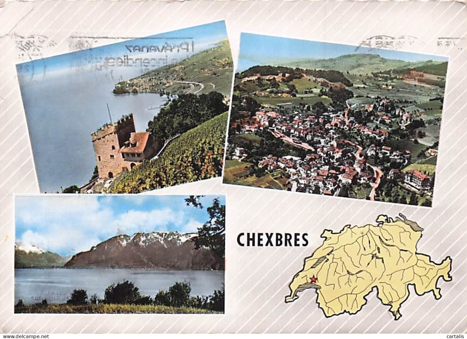 SUISSE-CHEXBRES-TOUR DE MARSENS-N°7067-C/0231
