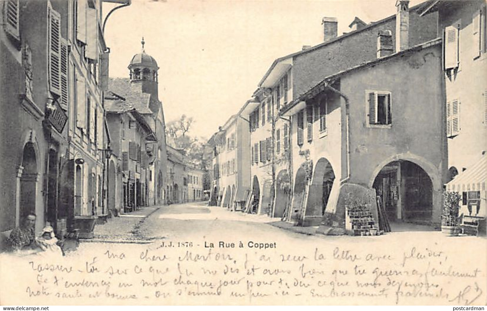 Suisse - COPPET (VD) La rue