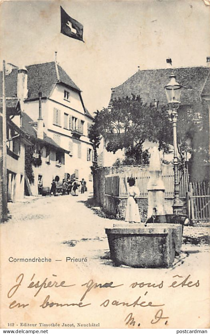 Suisse - CORMONDRÈCHE (NE) Prieuré - Ed. Th. Jacot 162