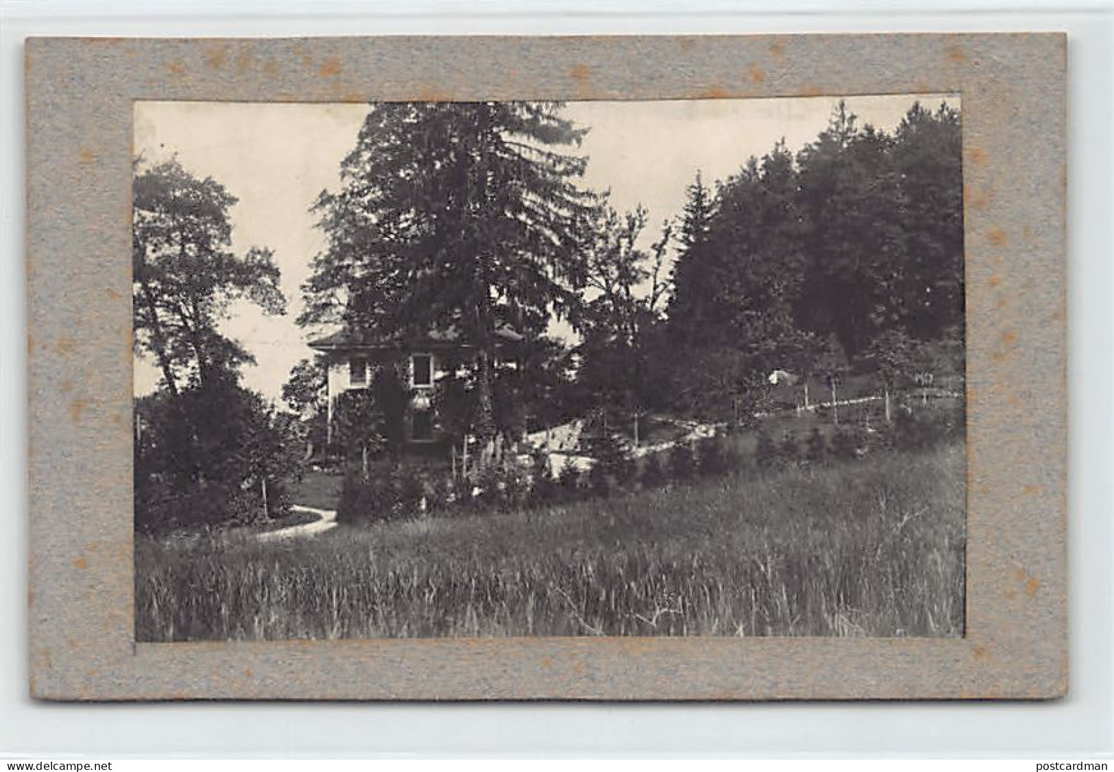 Suisse - CORNAUX (NE) Villa Coronelli - CARTE PHOTO - Ed. inconnu