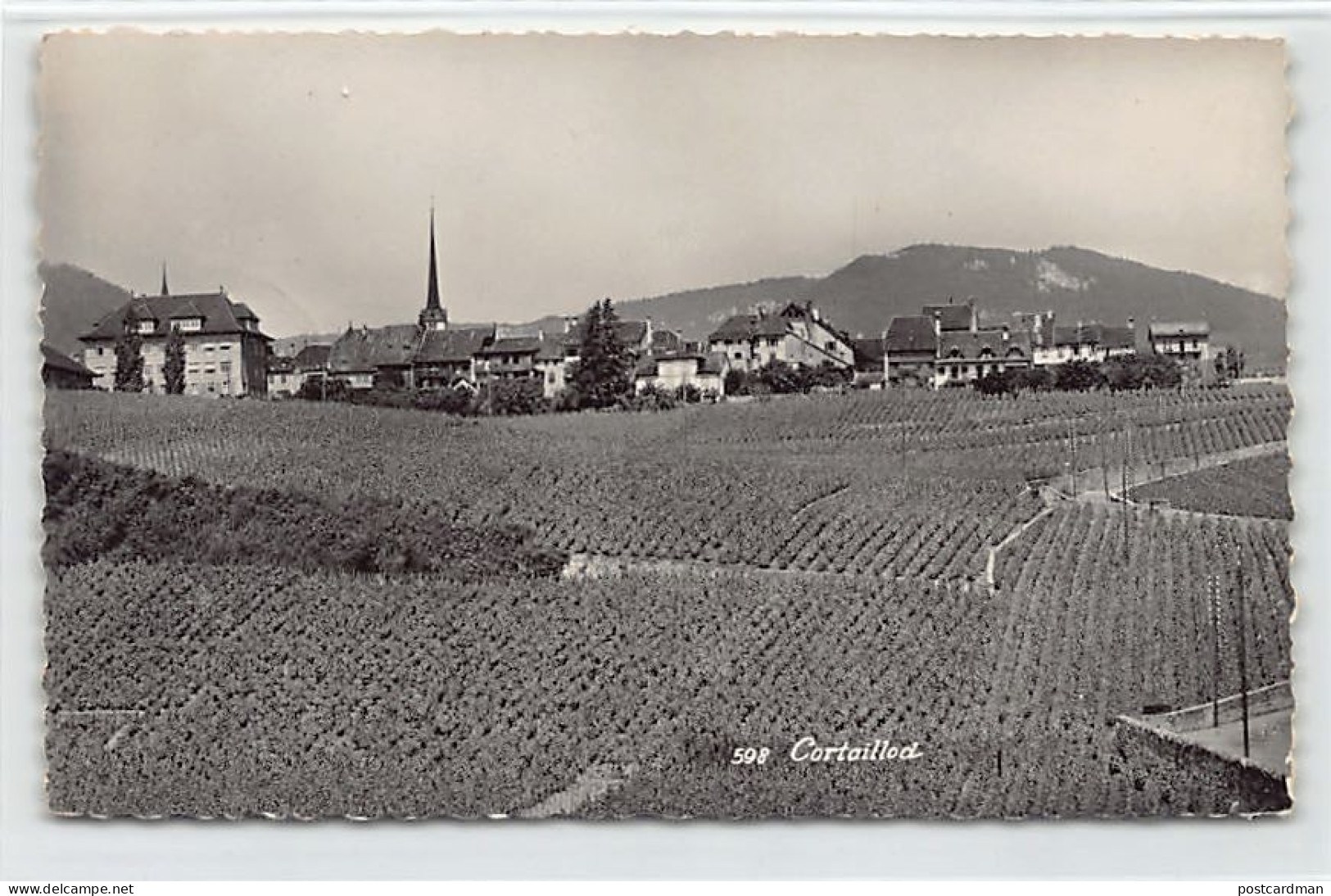 Suisse - CORTAILLOD (NE) Vue générale - Ed. Perrochet 598