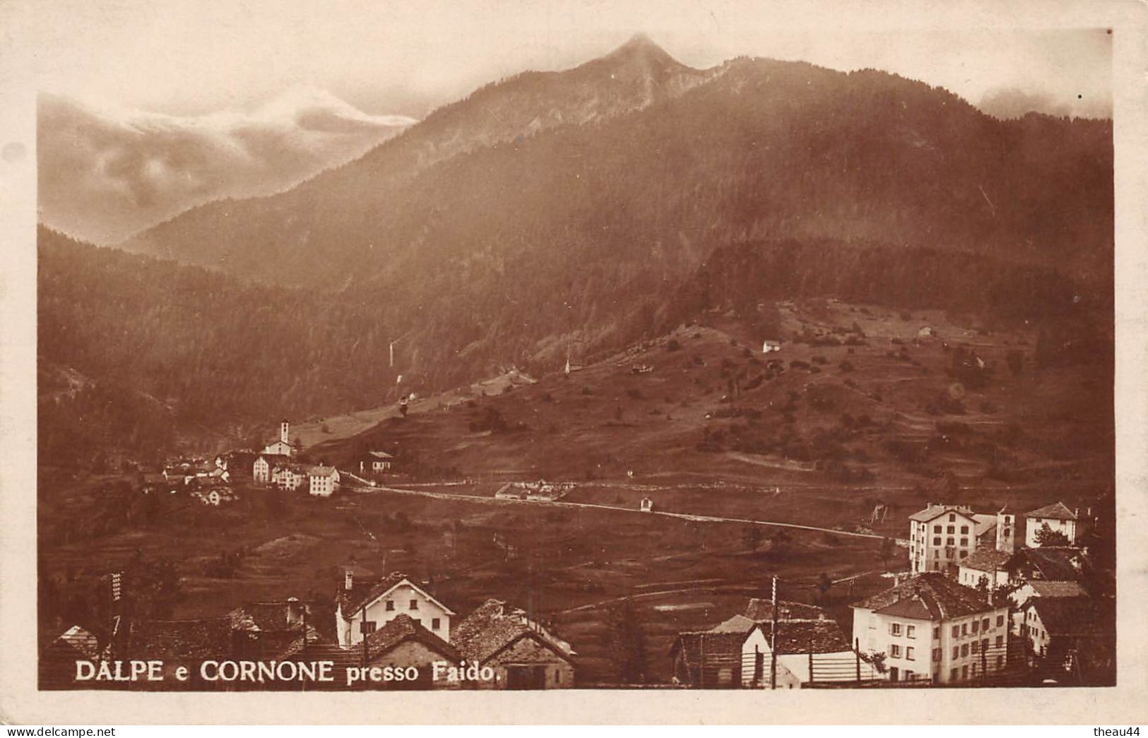 ¤¤   -    SUISSE  -  DALPE  -  Lot de 2 Cartes-Photos   -  Vue Générale        -   ¤¤