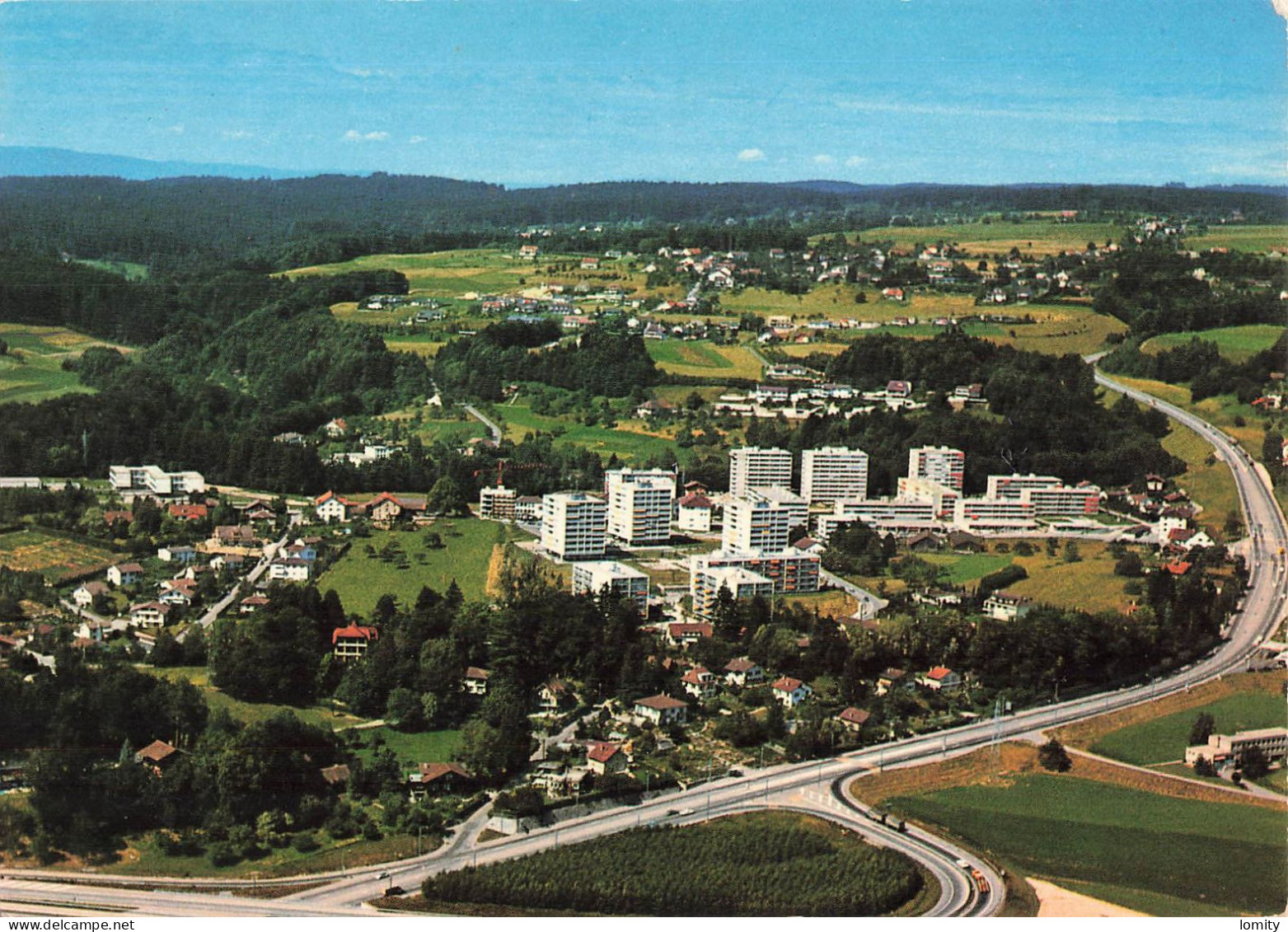 Suisse Epalinges Les Croisettes CPM immeubles