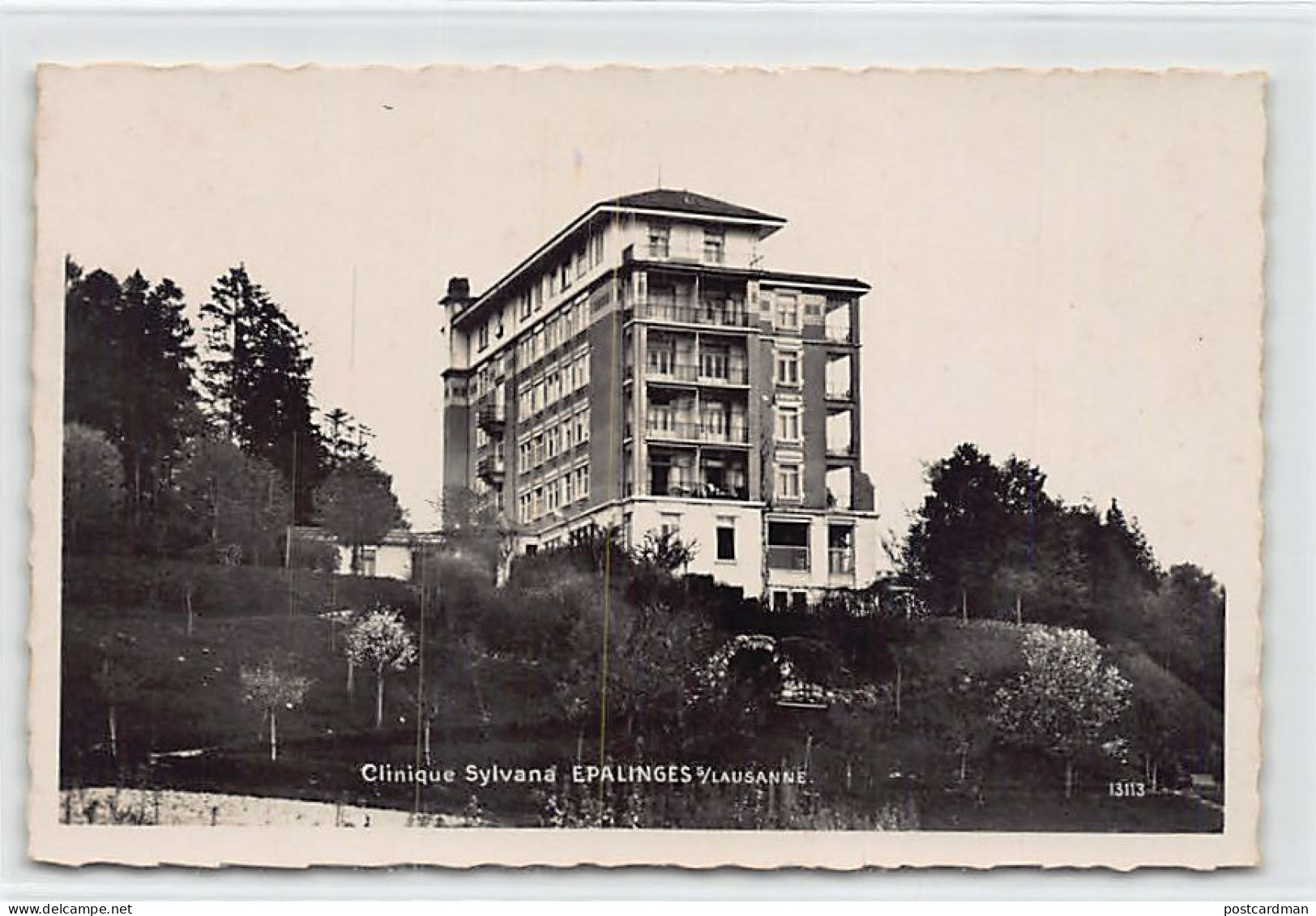Suisse - EPALINGES SUR LAUSANNE (VD) Clinique Sylvana - Ed. Perrochet 13113