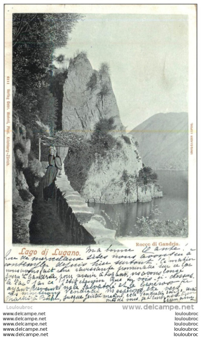SUISSE FEMME AVEC HOTTE PORTEUSE DE BOIS LAGO DI LUGANO