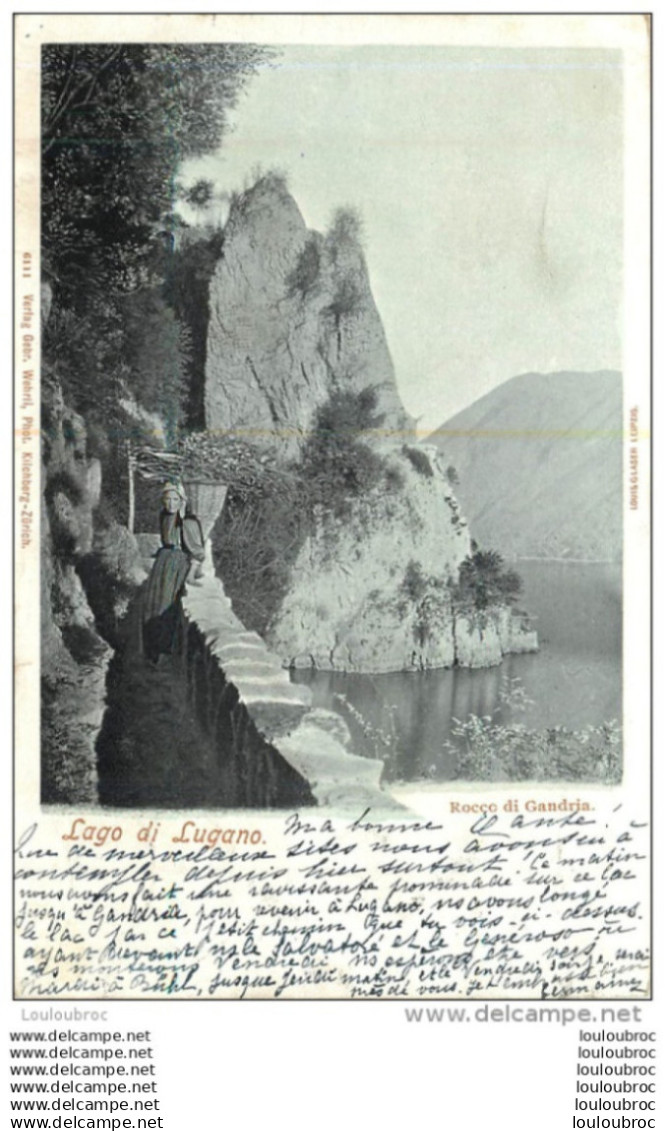 SUISSE FEMME AVEC HOTTE PORTEUSE DE BOIS LAGO DI LUGANO