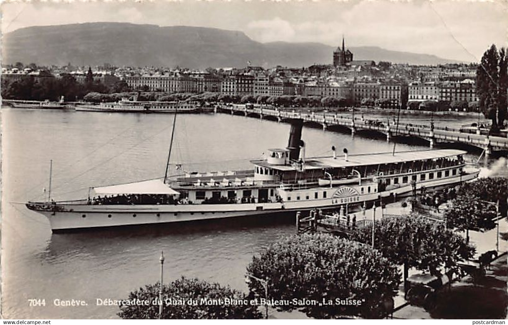Suisse - GENÈVE - Bateau Salon La Suisse - Ed. Jaeger 7044