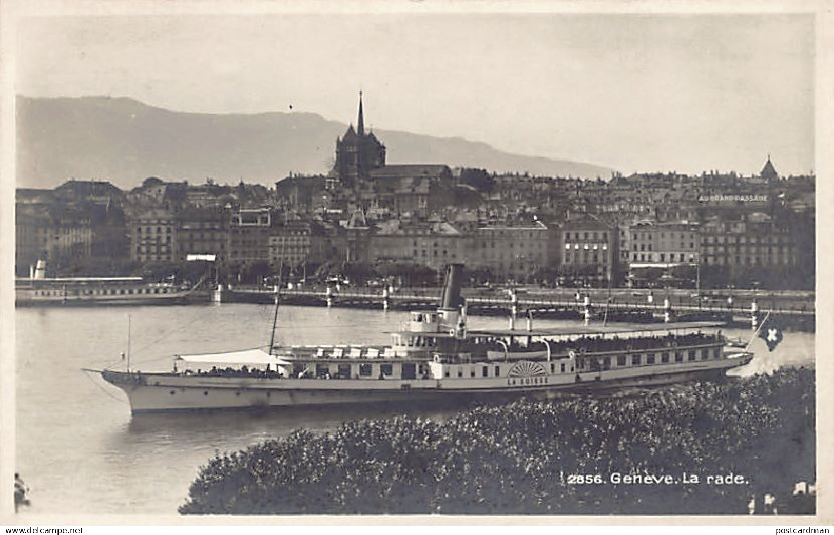 Suisse - GENÈVE - Bateau Salon La Suisse - Ed. S.G. 2856