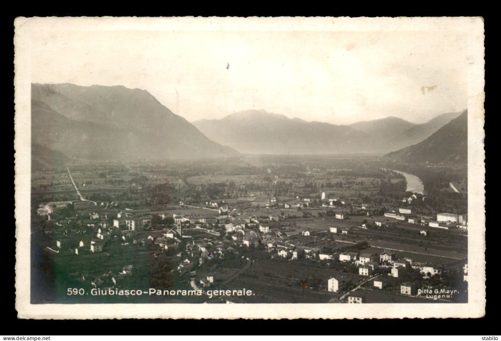 SUISSE - GIUBIASCO - PANORAMA