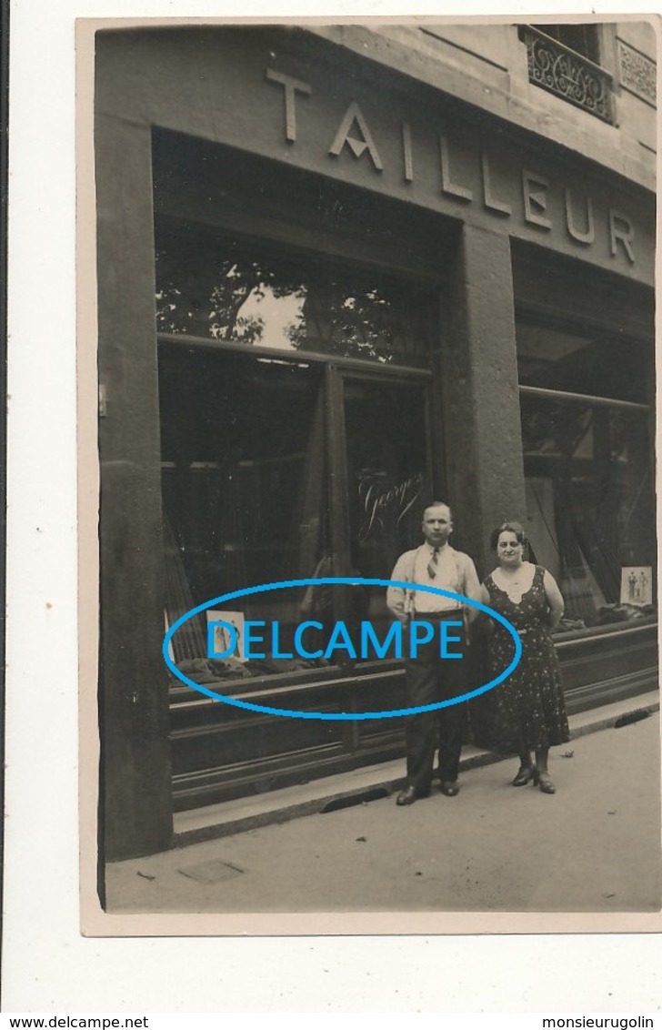 SUISSE )) GLAND   CARTE PHOTO   TAILLEUR