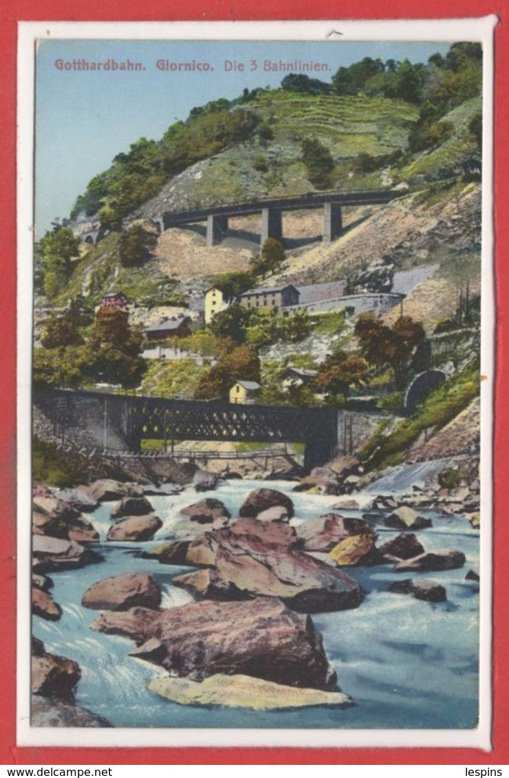 SUISSE --  Goffhardbahn - Giornico
