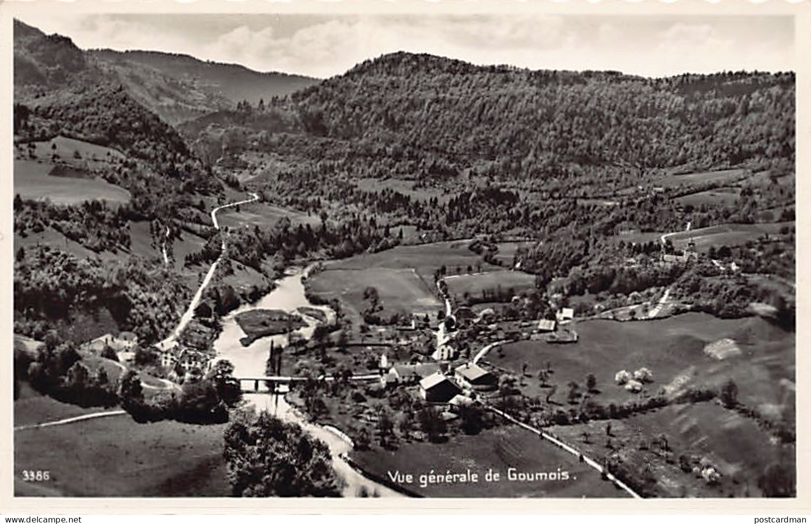Suisse - GOUMOIS (JU) Vue générale - Ed. Perrochet 3386