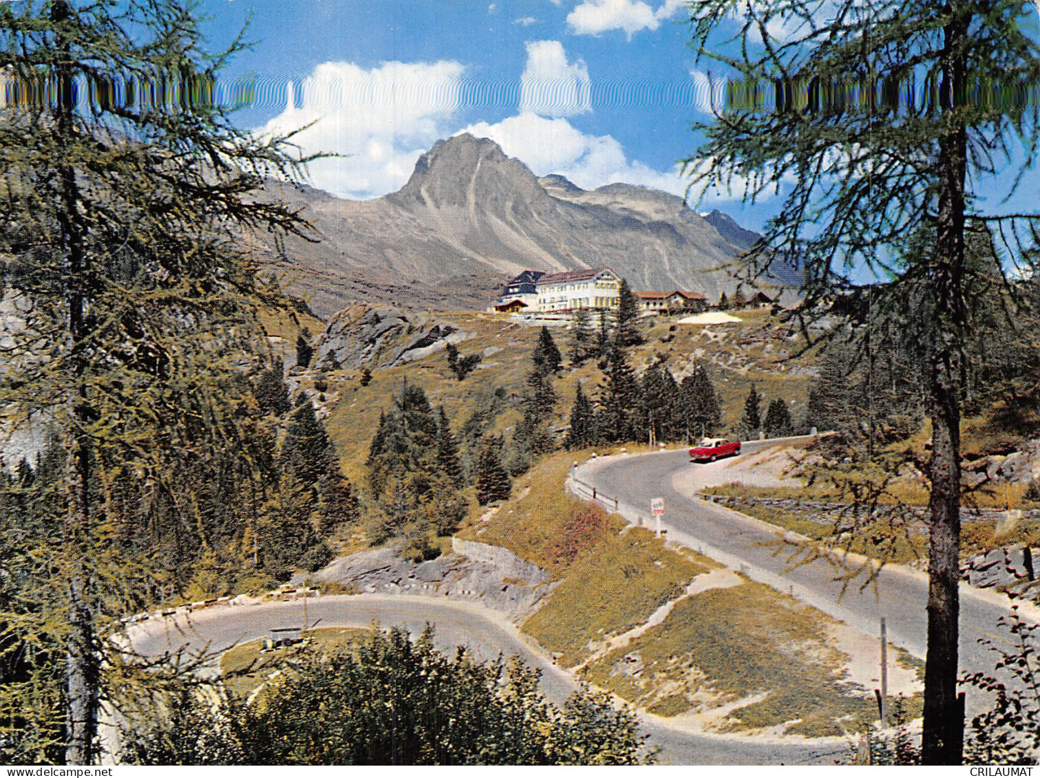 SUISSE GR GRISONS MALOJA PASS STRASSE