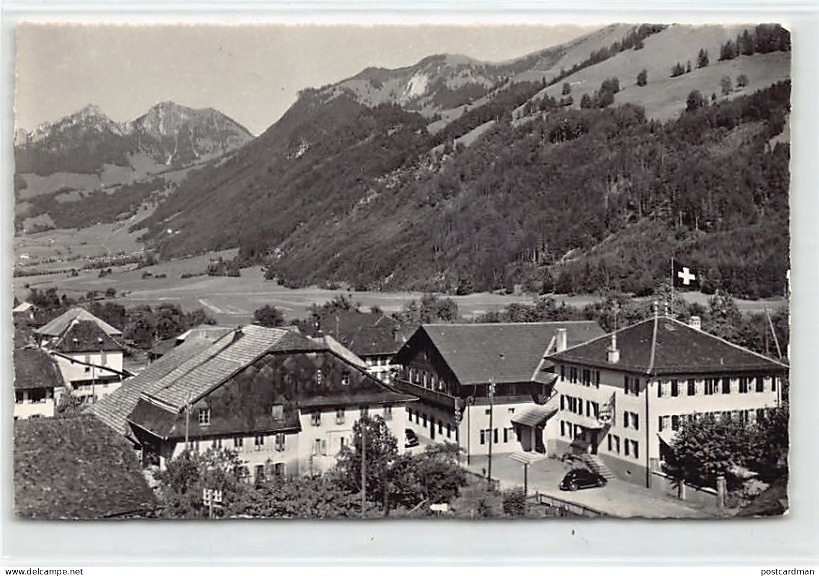 Suisse - GRANDVILLARD (FR) Hôtel du Vanil-Noir - Ed. S. Glasson 7384