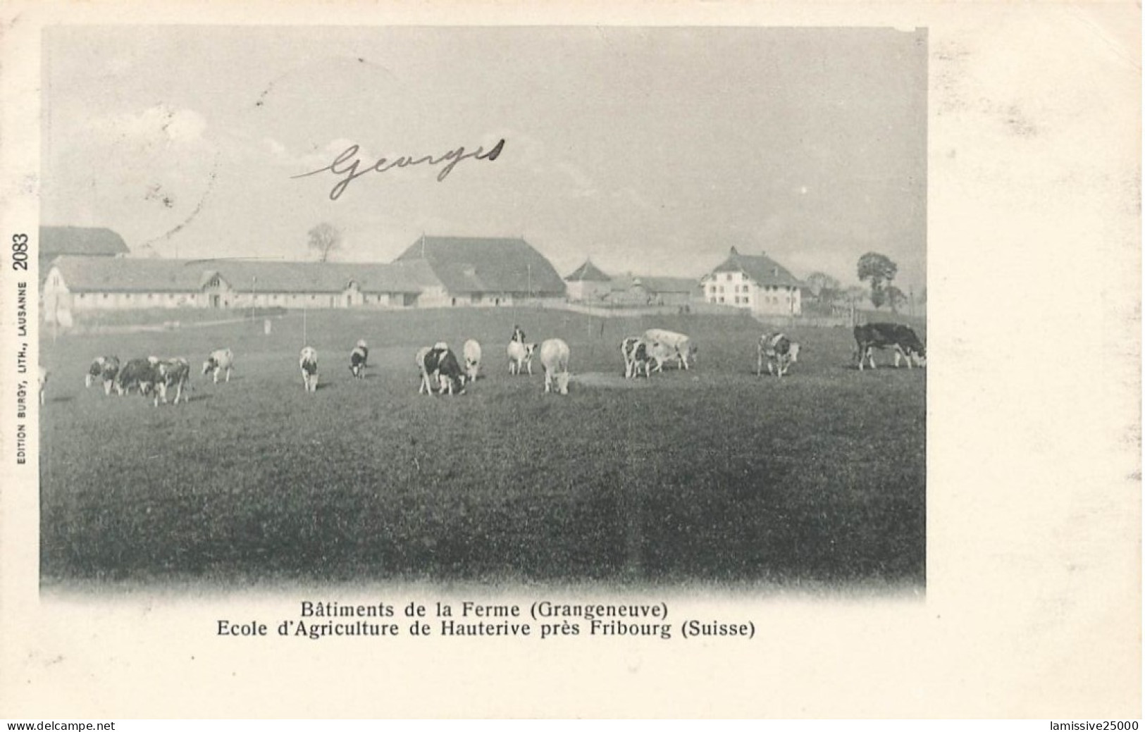 SUISSE grangeneuve école d'agriculture de hauterive