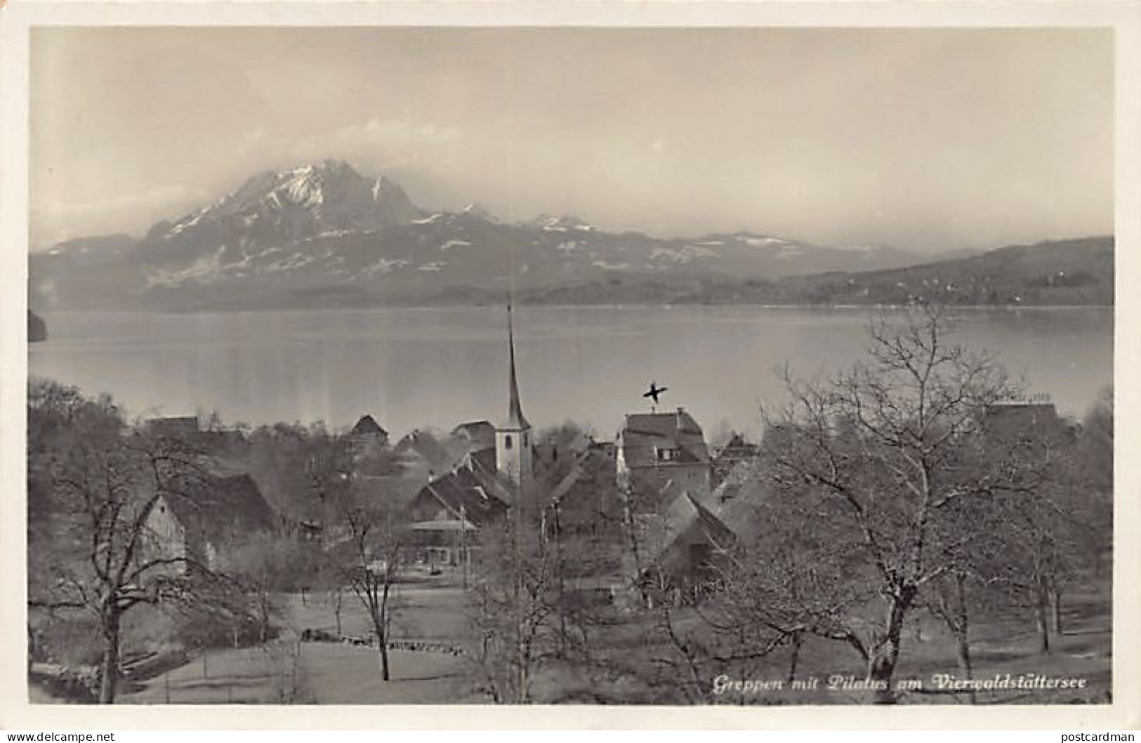 Suisse - GREPPEN (LU) Totalansicht - Verlag Photoglob 7017