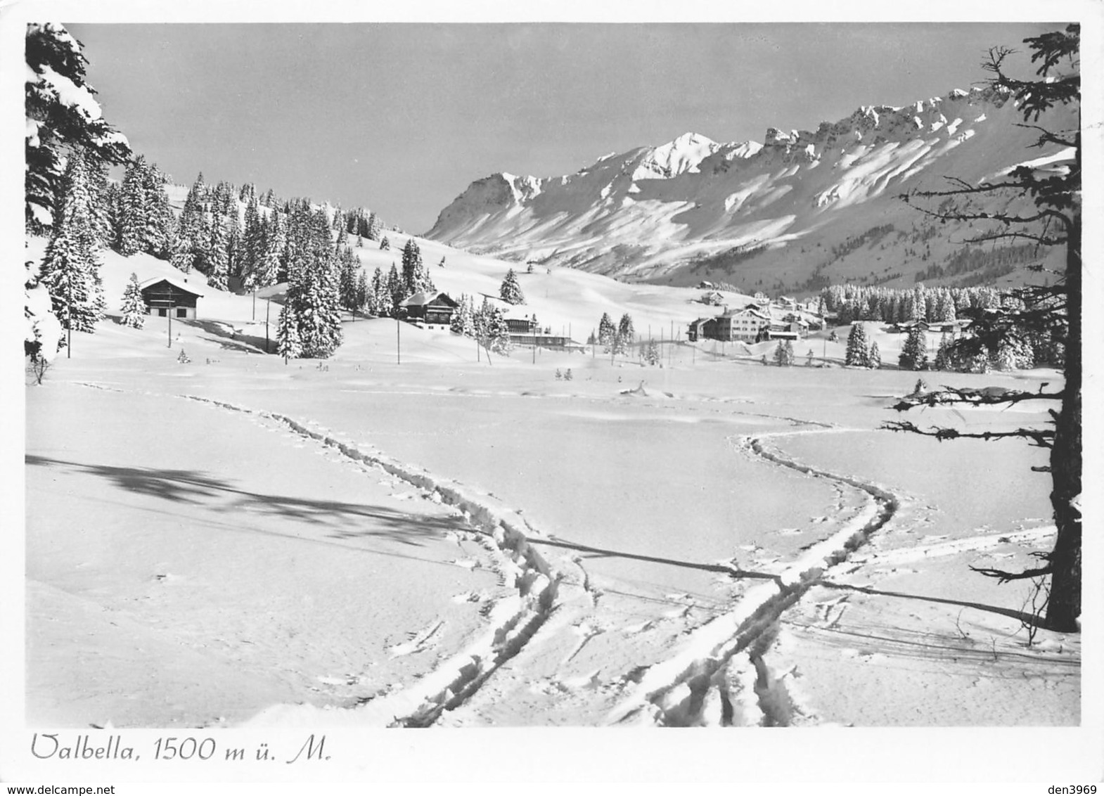 Suisse - Grisons GR - Valbella - Graubünden - Neige