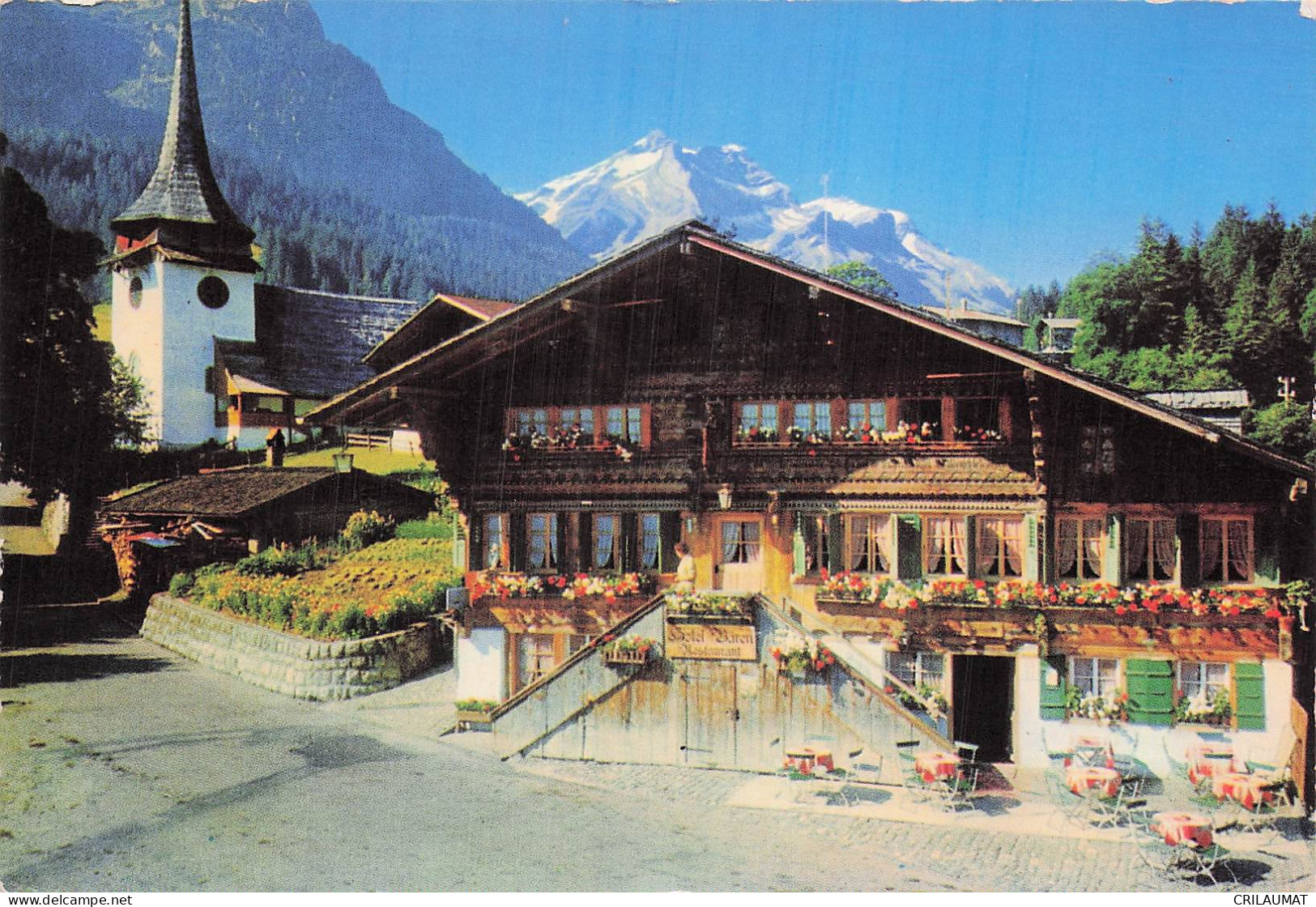 SUISSE GSTEIG BEI GSTAAD COL DU PILLON