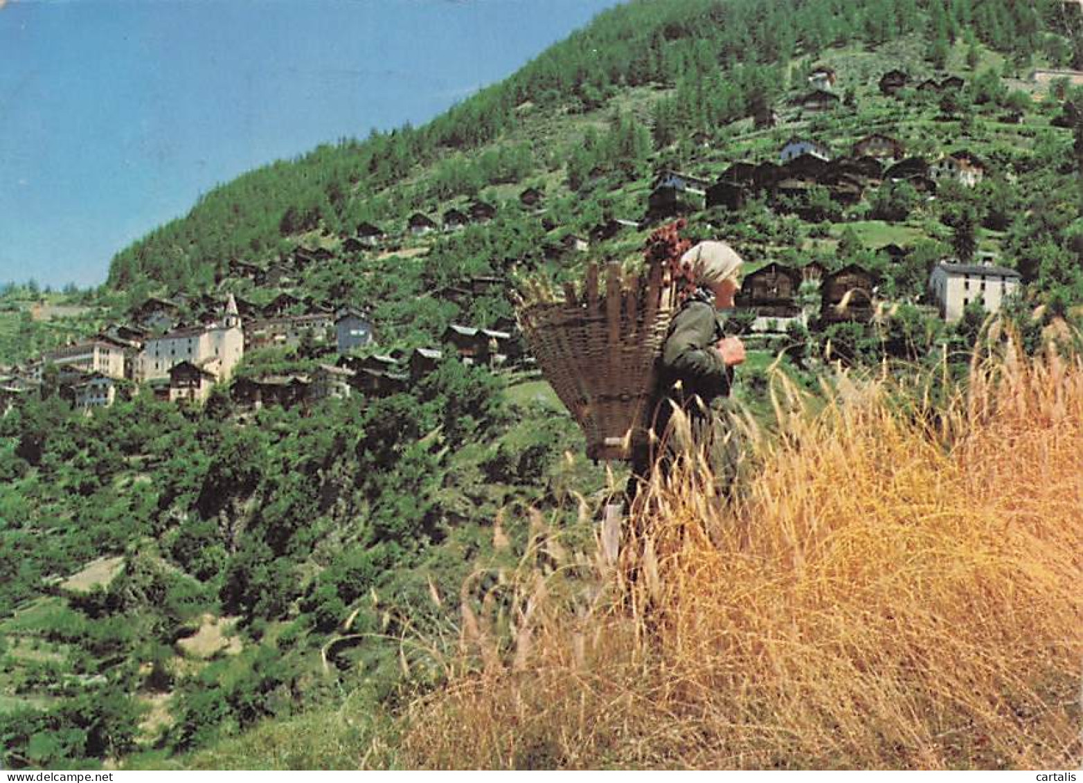 SUISSE-ISERABLES-VILLAGE D ISERABLES-N°7070-C/0145