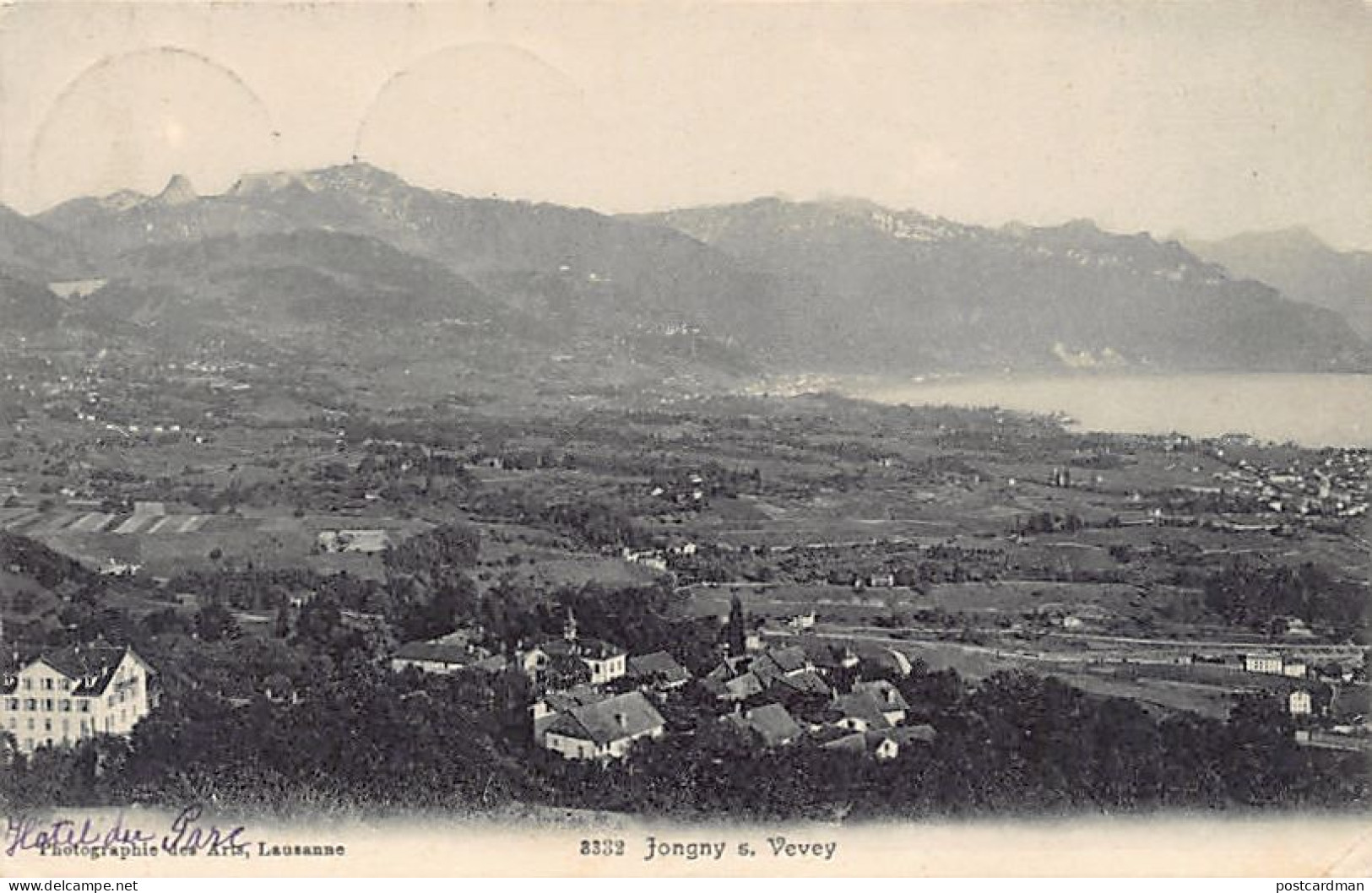 Suisse - Jongny (VD) Vue générale de Jongny s. Vevey - Ed. Photographie des Arts 3332