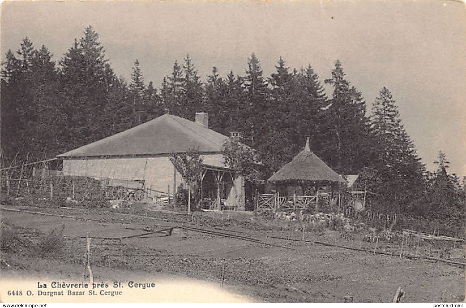 Suisse - LA CHÈVRERIE PRÈS SAINT-CERGUES (VD) O. Durgnat Bazar - Ed. Charnaux Frères 6448