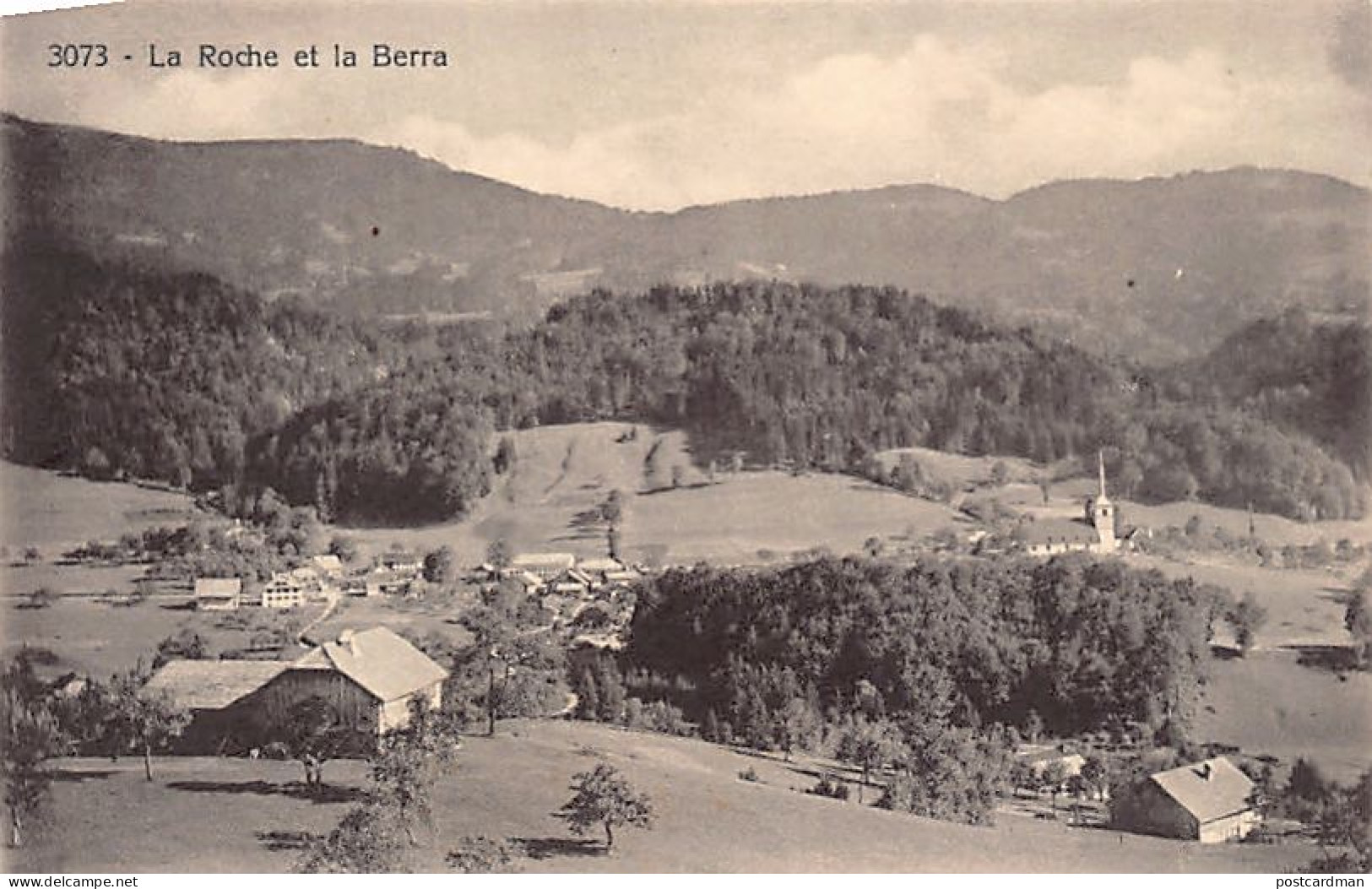 Suisse - LA ROCHE (FR) La Berra - Ed. Ch. Morel 3073