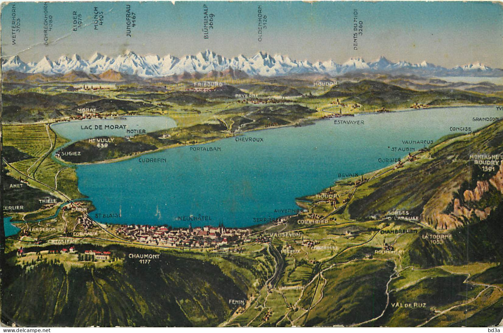 SUISSE   LAC DE MORAT