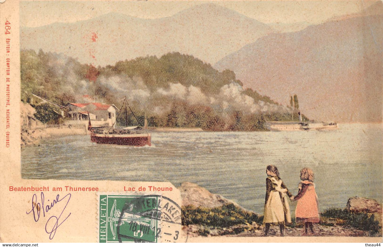 ¤¤  -  SUISSE   -   Lac de THOUNE   -  Beatenbucht am Thunersee    -   ¤¤