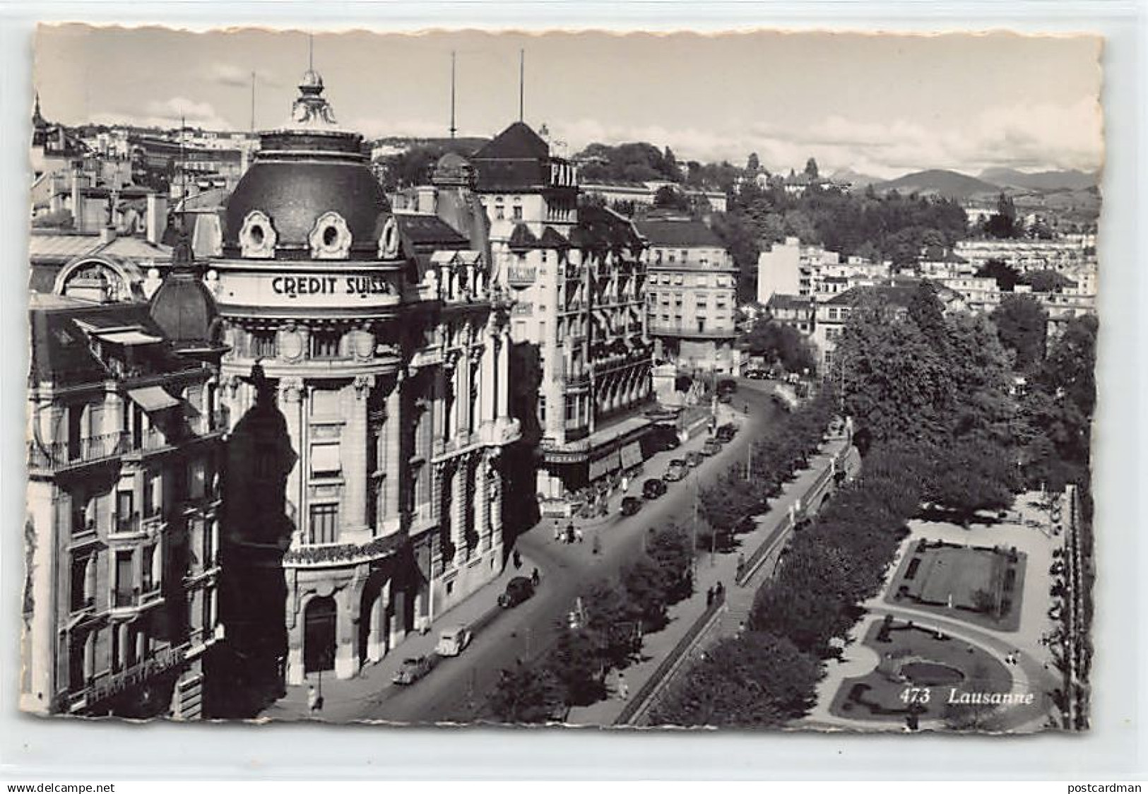 Suisse - LAUSANNE (VD) Derrière-Bourg - Crédit Suisse - Ed. O. Sartori 473
