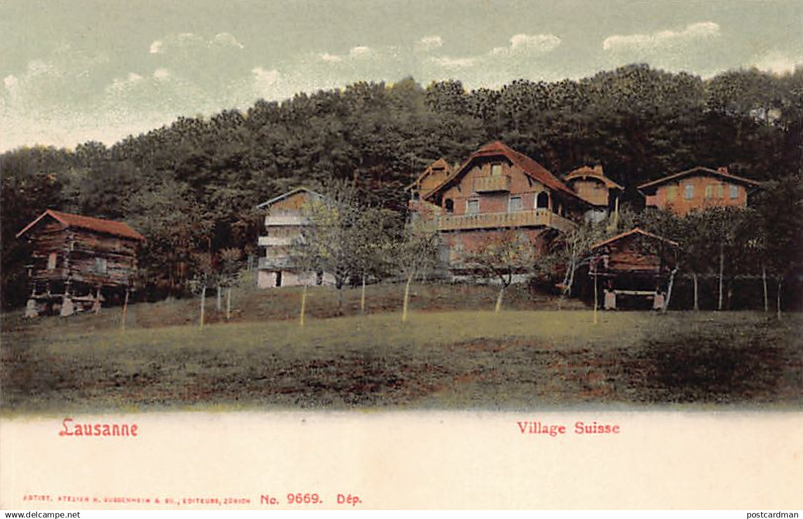 Suisse - LAUSANNE (VD) Village Suisse - Ed. Guggenheim 9669