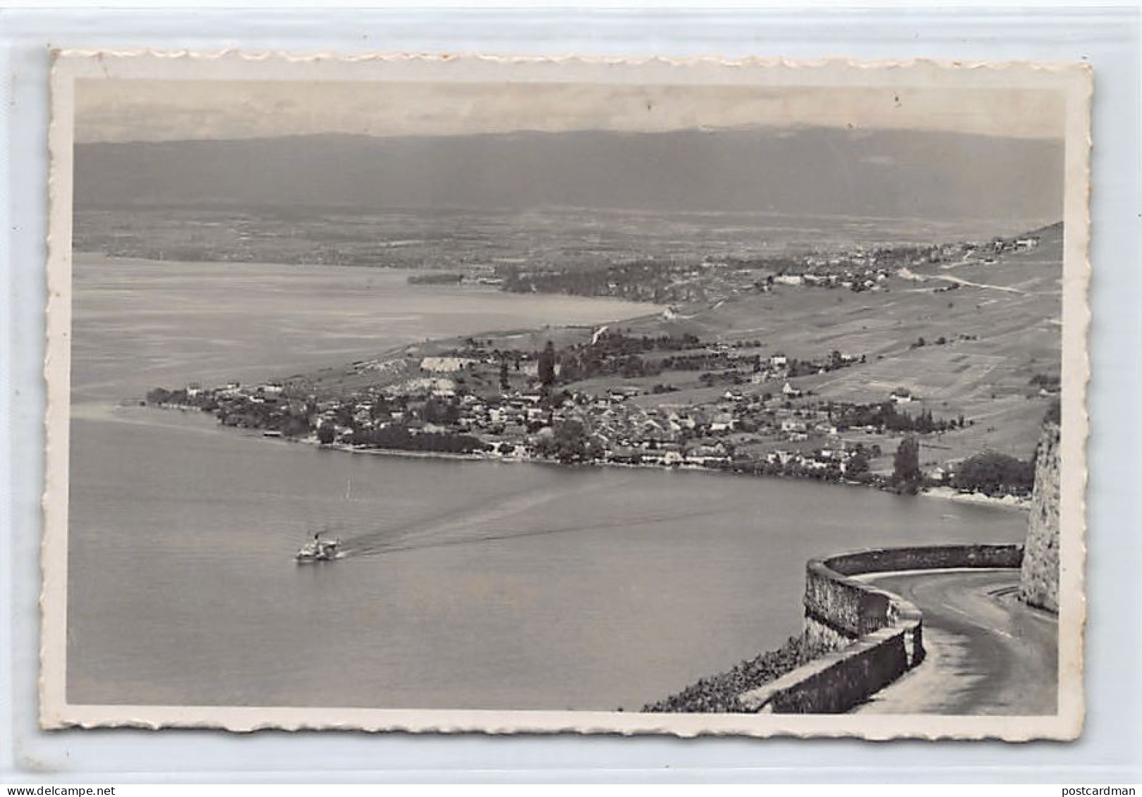 Suisse - LAVAUX (VD) Cully et Grandvaux vus de la Corniche - Ed. Chapallaz 309