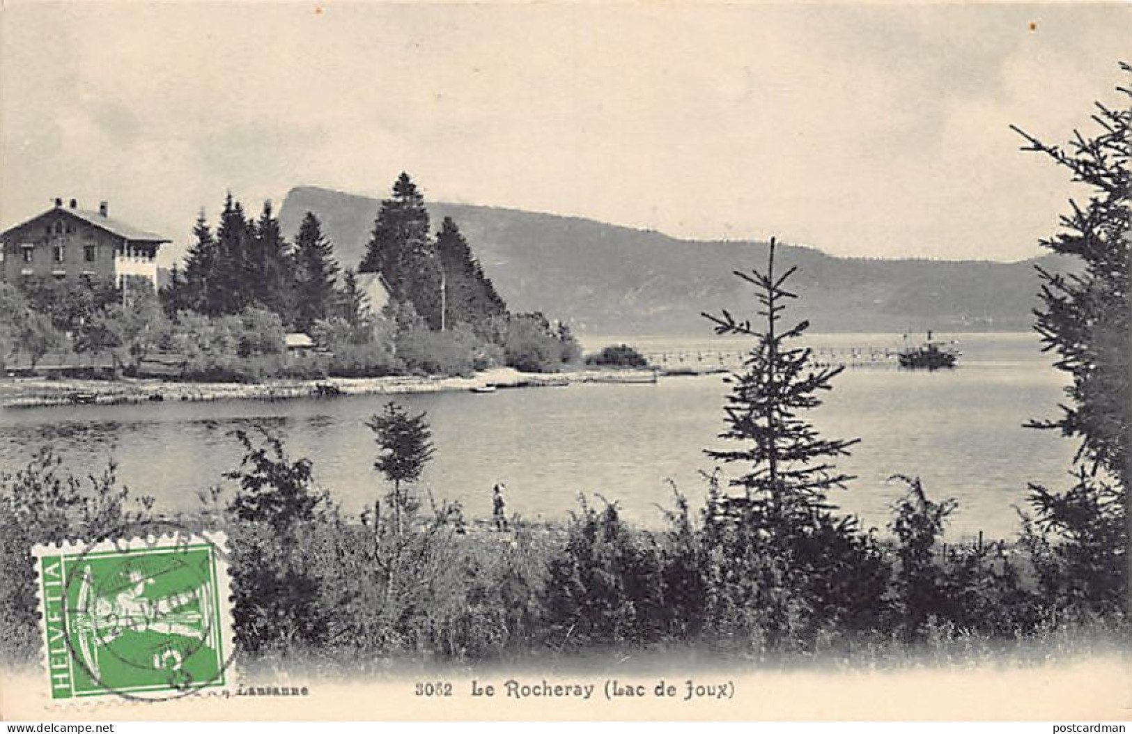 Suisse - Le Chenit (VD) Le Rocheray - Lac de Joux - Ed. illisible 3052