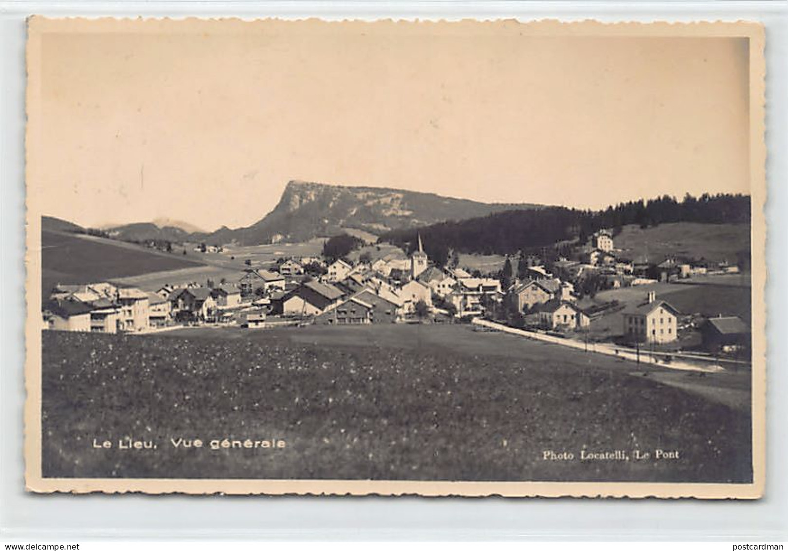 Suisse - LE LIEU (VD) Vue générale - Ed. Locatelli