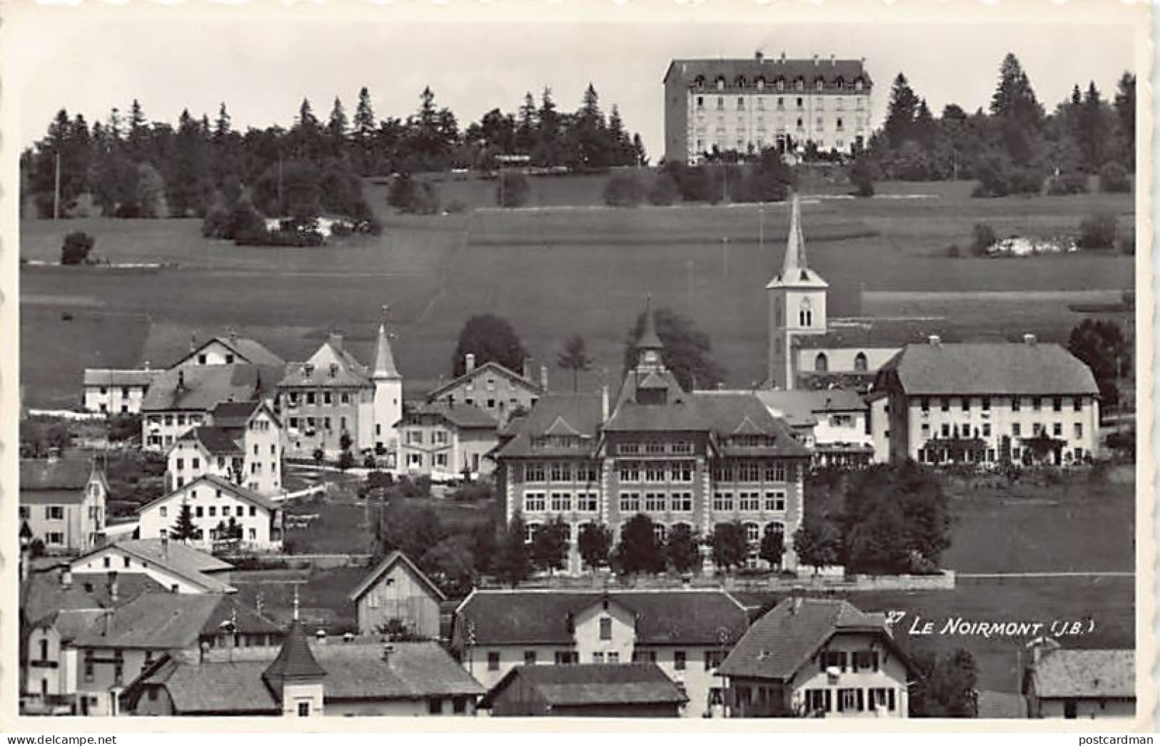 Suisse - LE NOIRMONT (JU) Vue générale - Ed. Perrochet 27